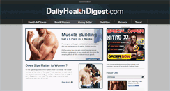 Desktop Screenshot of dailyhealthdigest.com